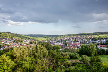 Blick auf Niefern