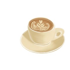 Hot latte