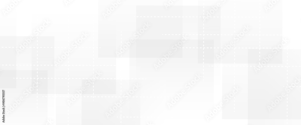 Leinwandbilder vector abstract modern wide banner background, white vector gradient abstract background with shapes
