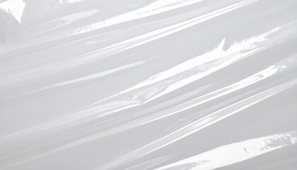 Obraz premium Semi-Transparent White Plastic Bag Background with Subtle Gloss 半透明の白いビニール袋素材のやさしい光沢背景