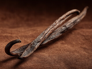 Gourmet Cooking with Vanilla Bean: Aromatic Spice & Baked Dessert Ingredient Photography