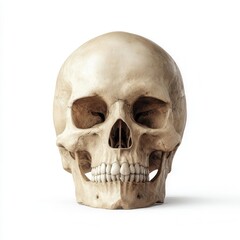 Obraz premium Human skull anatomy illustration