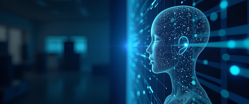 Innovative Technology Labs: Showcasing Integrated Cybersecurity and AI Ethics in Research - Refined Imagery with Space for Text
