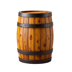 Obraz premium Storage Barrel a transparent background