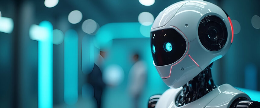 Robotic Vision Systems: AI-Powered Cameras for Object Recognition & Navigation in Robotics | Advanced Perception Technology | Future of Automation | Empty Space