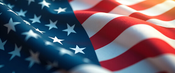 Dynamic photostock image expressing spirited American pride with vibrant patriotic imagery creative composition and refined details that evoke national unity and historical reverence in  Photo Stock  