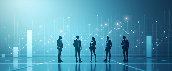 Analyze workforce sentiment trends leveraging quantitative employee surveys and performance metrics to inform strategic talent acquisition and enhance organizational culture in  Photo Stock  Concept  