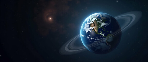 Naklejka premium Cutting-edge Exoplanet Discovery: Advanced Telescope Imaging, Precise Orbital Measurement, and Innovative Data Analytics for Cosmic Detection and Stellar Mapping.