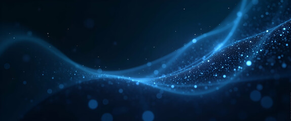 Contemporary Abstract Wallpaper Design: Sleek Digital Curves & Minimalist Icons for Quantum Communication, Emphasizing Secure Entanglement & Deep Space Networking with Overlay Space