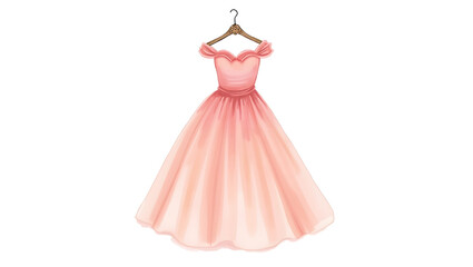 Obraz premium woman in pink dress