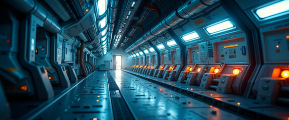 Dynamic Visuals of Human Spaceflight: Astronaut Training, Advanced Spacecraft Interiors & Life Support Systems for Extended Orbital Journeys