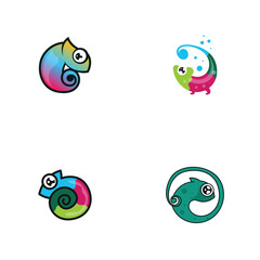 Cameleon logo template