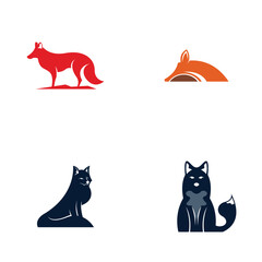 Fox logo template