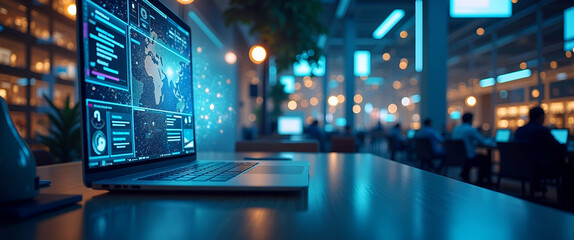 Contemporary Diversity Innovation Hub: Collaborative Research & Technology Integration for Inclusive Business Solutions - Creative Enterprise Visuals with Empty Space