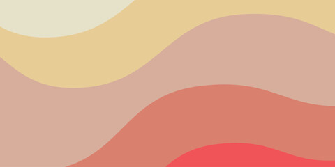 Flowing curved shapes in pastel pink and cream create a seamless abstract backdrop.