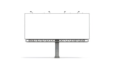 Obraz premium Blank billboard outdoor advertising