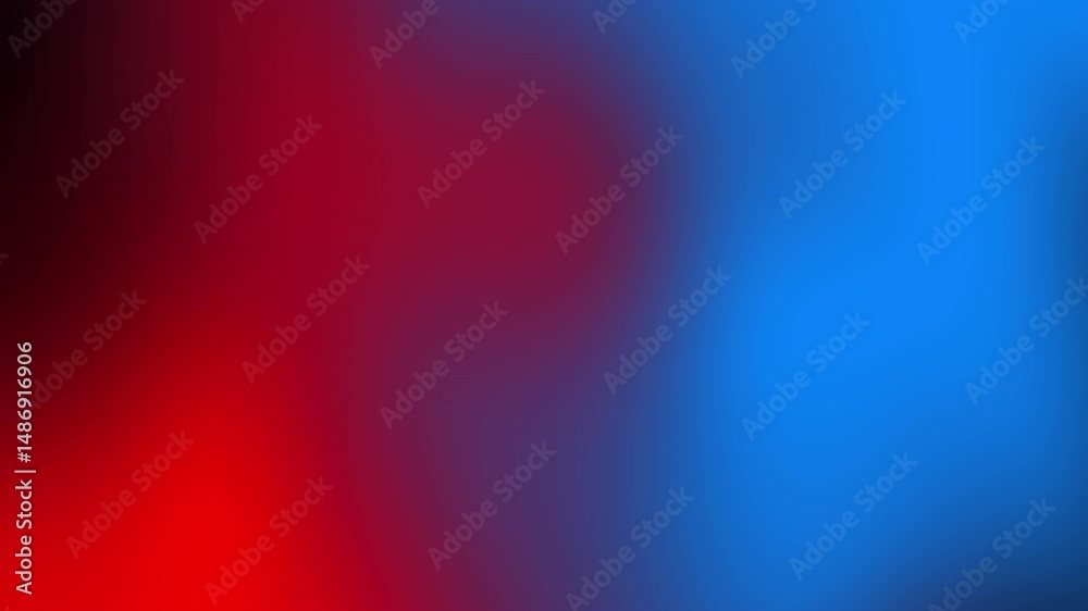 Poster a vibrant abstract background featuring a smooth gradient blending from red on the left to blue on t