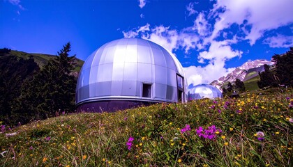 Obraz premium A retreat that redefines outdoor accommodation. 