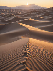 Sand dunes in Moon Valley (Valle de la Luna), Atacama Desert, Chile