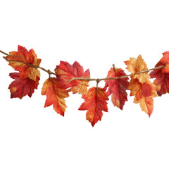 Autumnal Maple Leaf Garland Decoration