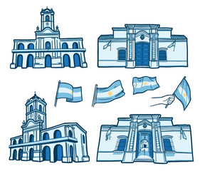 Ilustraciones de la cultura Argentina