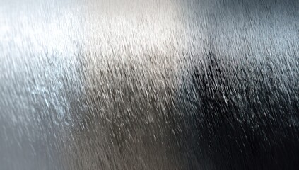 A luxurious gradient from shimmering silver to dark steel, with soft and blurry transitions.