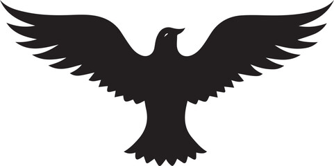 Wings of Contrast in Monochrome Style

