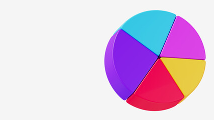 Fototapeta premium Pie Chart
