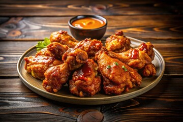 Spicy Hot Wings Recipe, Best Buffalo Wings, Crispy Chicken Wings, Homemade Hot Wings, Wing Sauce,  Easy Hot Wings Recipe, Delicious Chicken Wings