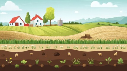 Farmland Idyll: A Cross-Section of Rural Life