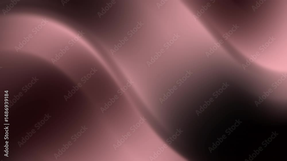 Poster smooth pink and black abstract gradient with flowing, wavy shapes and soft light transitions, abstra