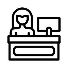 help desk line icon