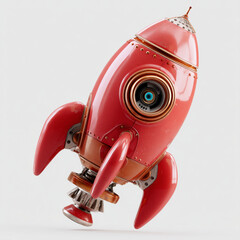 red robot toy