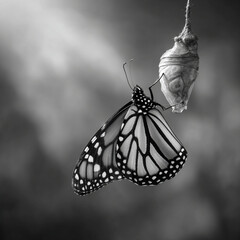 black swallowtail butterfly