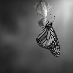 black swallowtail butterfly