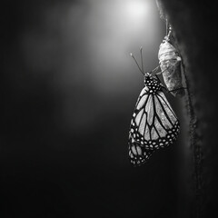 black swallowtail butterfly