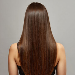 woman with long hair