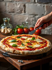 schiaffo impasto pizza