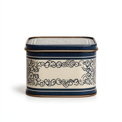 Decorative Storage Container with Elegant Design and Patterns