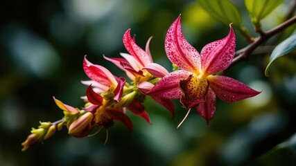 Isolated Snapdragon Flower PNG with Blank Space for Design