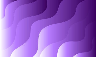 abstract purple stripes lines sea wave curves shapes on smooth gradient color textured pattern background