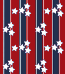 Star Spangles and Stripes Seamless Repeat