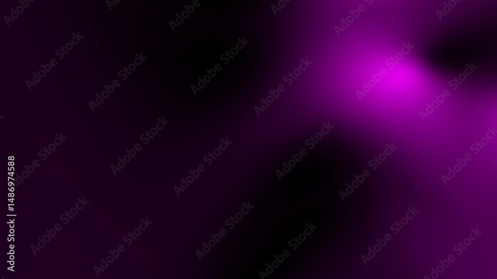Poster a smooth gradient background with deep purple and a vibrant magenta highlight in the upper right cor