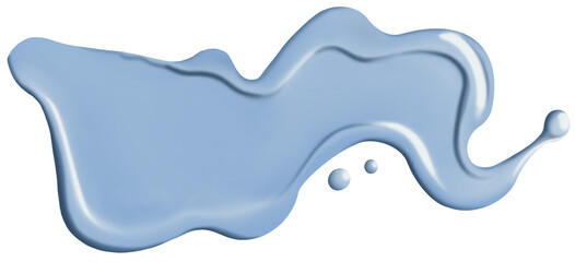 melted abstract shape 