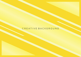yellow with line pattern design modern background