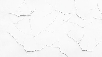Obraz premium Cracked White Painted Wall Texture