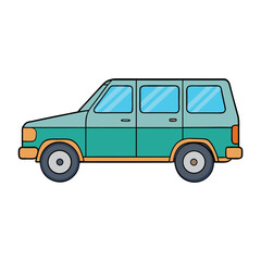 Sleek side view of a modern SUV showcasing its aerodynamic design, bold lines, tinted windows, and stylish alloy wheels under a clear sky.
