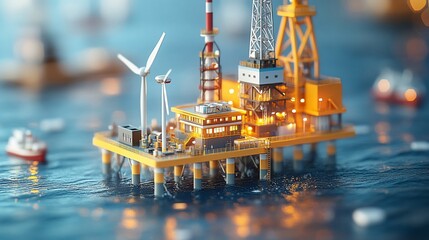 Offshore Energy Platform: Sustainable Future of Energy