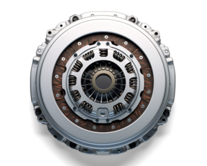 clutch cover on a transparent background