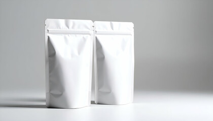 Minimalist coffee bag mockup showcasing sleek packaging ideal for specialty or artisanal coffee brands.
